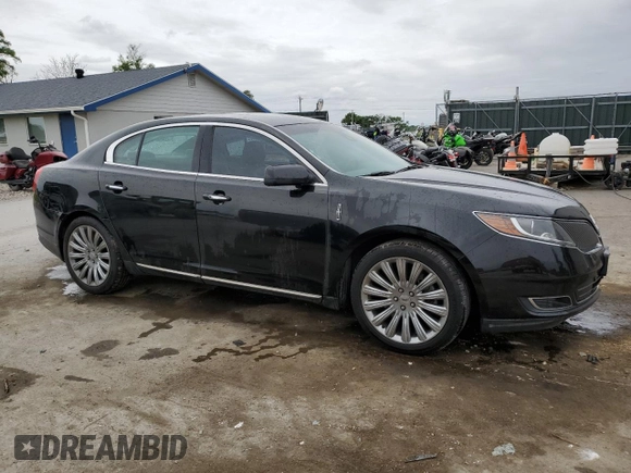 2015 Lincoln MKS z VIN 1LNHL9DK6FG604609, wystawiony jako Copart lot #56243135 z przebiegiem 82 622 mil mil oraz Szkoda całkowita • Salvage title. Historia ofert i sprzedaży dostępna na DreamBid. Obrazek 4.