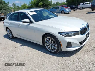 2024 BMW 3 Series 330i with VIN 3MW69FF04R8E39356, listed as a IAAI auction lot 42764739 with 33,177 mi miles and . Bid and sale history available at DreamBid. Image 1.