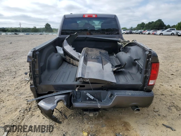2017 Ram 1500 Express with VIN 1C6RR6FT3HS866090, listed as a Copart auction lot 65961474 with 91,814 mi miles and Salvage title. Bid and sale history available at DreamBid. Image 6.