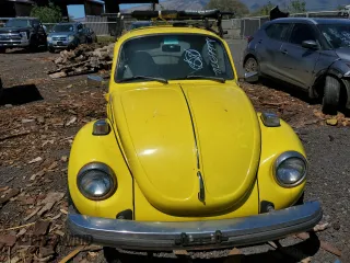 1974 Volkswagen Beetle with VIN 1342675695, listed as a Copart auction lot 71269974 with 18,636 mi miles and Salvage Title. Bid and sale history available at DreamBid. Image 5.