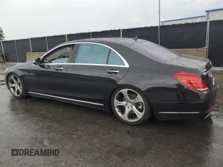 2015 Mercedes-Benz S 550 with VIN WDDUG8CB8FA125426, listed as a Copart auction lot 56698445 with 57,058 mi miles and Clean Title. Bid and sale history available at DreamBid. Image 2.
