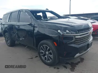 2021 Chevrolet Tahoe LT with VIN 1GNSCNKD5MR282271, listed as a IAAI auction lot 42705493 with 68,280 mi miles and . Bid and sale history available at DreamBid. Image 1.