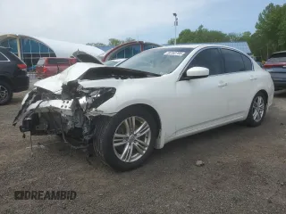 2013 Infiniti G37 x z VIN JN1CV6AR4DM358220, wystawiony jako Copart lot #56160705 z przebiegiem 193 358 mil mil oraz Szkoda całkowita • Salvage title. Historia ofert i sprzedaży dostępna na DreamBid. Obrazek 1.