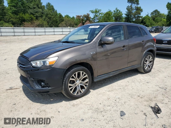2018 Mitsubishi Outlander ES with VIN JA4AP3AU4JU024325, listed as a Copart auction lot 59119685 with 151,817 mi miles and Clean title. Bid and sale history available at DreamBid. Image 1.