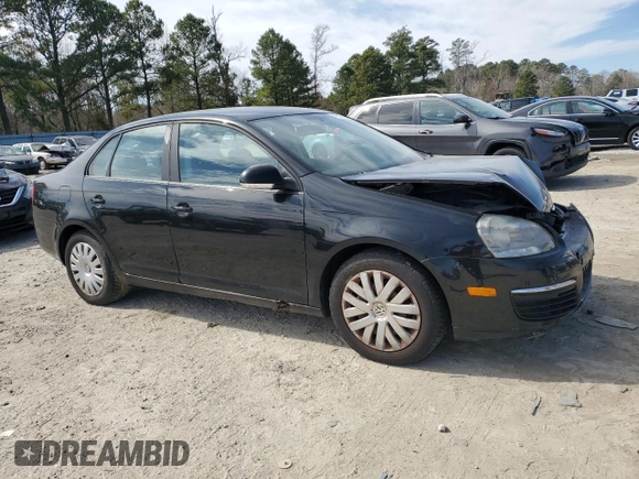 2007 Volkswagen Jetta 2.5 with VIN 3VWPG71K27M089576, listed as a Copart auction lot 47395725 with 104,925 mi miles and Salvage title. Bid and sale history available at DreamBid. Image 4.
