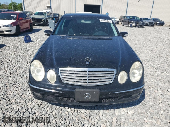 2005 Mercedes-Benz E 320 with VIN WDBUF82J25X175349, listed as a Copart auction lot 49461915 with 203,556 mi miles and Salvage Title. Bid and sale history available at DreamBid. Image 5.