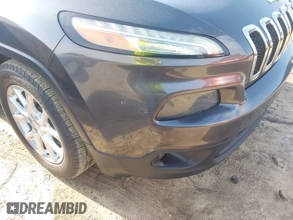 2014 Jeep Cherokee Latitude with VIN 1C4PJLCB6EW241897, listed as a IAAI auction lot 42128880 with 126,242 mi miles. Bid and sale history available at carsss.com. Image 6.