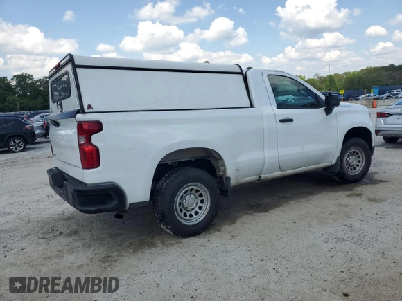 2023 Chevrolet Silverado 1500 Work Truck with VIN 3GCNAAEK9PG359243, listed as a Copart auction lot 56012745 with 99,026 mi miles and Clean Title. Bid and sale history available at DreamBid. Image 3.