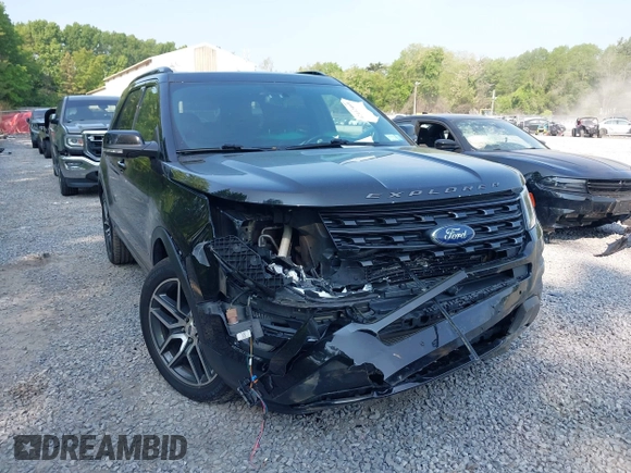 2017 Ford Explorer Sport z VIN 1FM5K8GTXHGE26582, wystawiony jako IAAI lot #42412469 z przebiegiem 89 774 mil mil oraz . Historia ofert i sprzedaży dostępna na DreamBid. Obrazek 6.