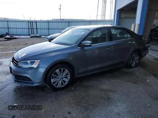 2015 Volkswagen Jetta Sedan 1.8T SE with VIN 3VWD07AJ7FM267463, listed as a Copart auction lot 89084895 with 106,789 mi miles and Salvage Title. Bid and sale history available at carsss.com. Image 1.