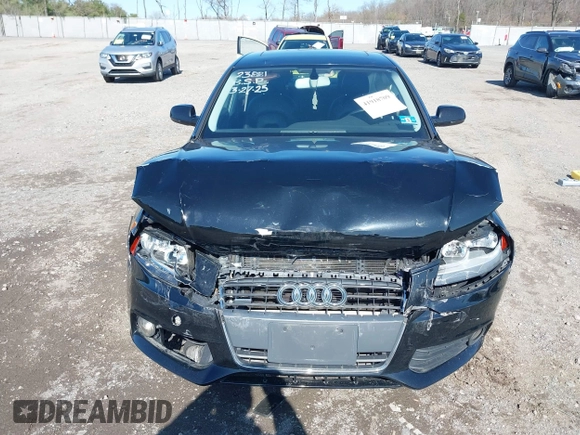 2012 Audi A4 2.0T Premium with VIN WAUBFAFL7CN002492, listed as a IAAI auction lot 41918709 with 129,304 mi miles. Bid and sale history available at carsss.com. Image 12.