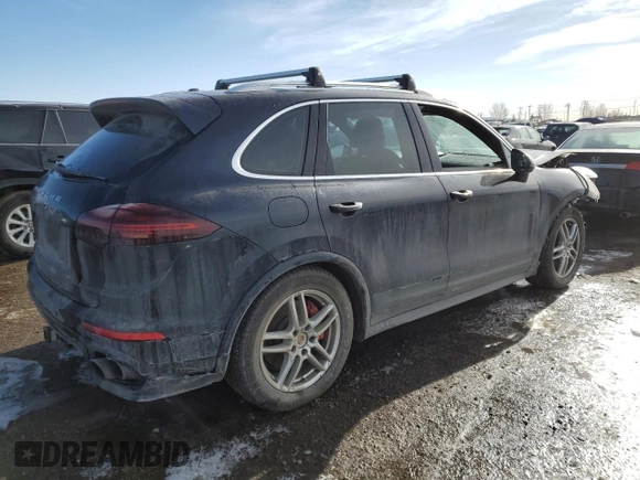 2017 Porsche Cayenne GTS with VIN WP1AD2A22HLA82424, listed as a Copart auction lot 46369454 with 117,498 mi miles and . Bid and sale history available at DreamBid. Image 3.