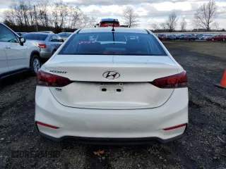 2019 Hyundai Accent SE with VIN 3KPC24A33KE079875, listed as a Copart auction lot 77388893 with 76,385 mi miles. Bid and sale history available at carsss.com. Image 6.