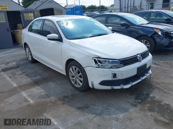 2012 Volkswagen Jetta SE with VIN 3VWDP7AJ1CM326224, listed as a IAAI auction lot 42461552 with 115,096 mi miles and . Bid and sale history available at DreamBid. Image 1.