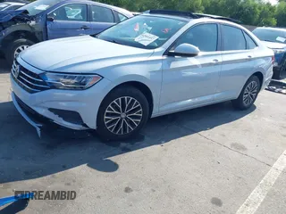 2019 Volkswagen Jetta S with VIN 3VWC57BU7KM075394, listed as a IAAI auction lot 42441537 with 113,263 mi miles and . Bid and sale history available at DreamBid. Image 2.