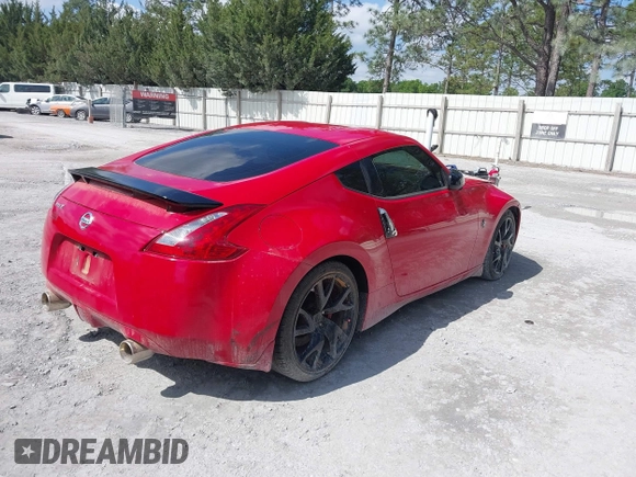 2015 Nissan 370Z Sport with VIN JN1AZ4EH1FM444122, listed as a IAAI auction lot 42140720 with Not Provided miles and . Bid and sale history available at DreamBid. Image 4.
