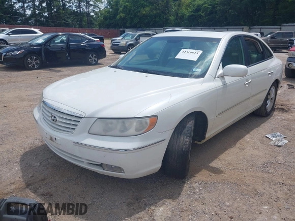 2006 Hyundai Azera SE with VIN KMHFC46F66A098423, listed as a IAAI auction lot 42519025 with Not provided miles and . Bid and sale history available at DreamBid. Image 2.