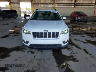 2020 Jeep Cherokee Latitude Plus with VIN 1C4PJMLB1LD574829, listed as a Copart auction lot 53300895 with 76,470 mi miles and Salvage Title. Bid and sale history available at DreamBid. Image 5.