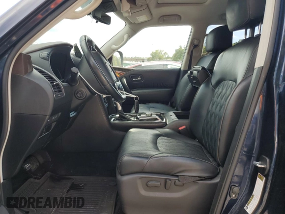 2021 Nissan Armada Platinum with VIN JN8AY2DA5M9372810, listed as a Copart auction lot 73799544 with 29,382 mi miles and Non Repairable. Bid and sale history available at carsss.com. Image 7.