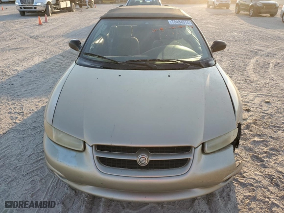 1998 Chrysler Sebring JX with VIN 3C3EL45H3WT276868, listed as a Copart auction lot 75484314 with 75,317 mi miles and Salvage Title. Bid and sale history available at carsss.com. Image 5.