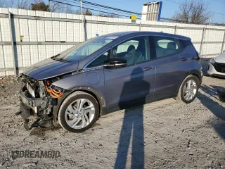 2022 Chevrolet Bolt EV 1LT with VIN 1G1FW6S0XN4128215, listed as a Copart auction lot 46841595 with 97,272 mi miles and Salvage title. Bid and sale history available at DreamBid. Image 1.