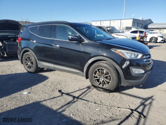 2016 Hyundai Santa Fe Sport with VIN 5XYZUDLB9GG345001, listed as a Copart auction lot 50214505 with 88,364 mi miles and Salvage Title. Bid and sale history available at carsss.com. Image 4.