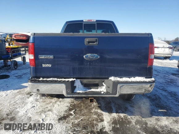 2008 Ford F-150 STX with VIN 1FTRX14W18FB77088, listed as a Copart auction lot 89267205 with 312,492 mi miles and Salvage Title. Bid and sale history available at carsss.com. Image 6.