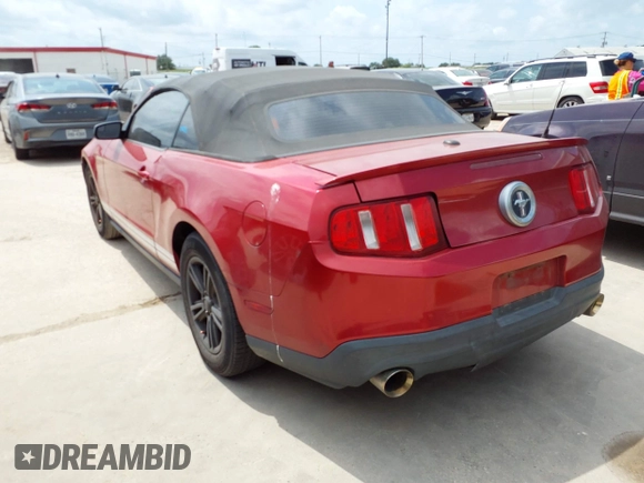 2011 Ford Mustang V6 with VIN 1ZVBP8EMXB5154121, listed as a IAAI auction lot 42154423 with 128,949 mi miles and . Bid and sale history available at DreamBid. Image 3.