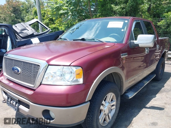 2006 Ford F-150 XLT with VIN 1FTPW14V66FB58907, listed as a IAAI auction lot 42443351 with 248,376 mi miles and . Bid and sale history available at DreamBid. Image 2.