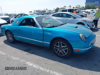 2004 Ford Thunderbird Deluxe with VIN 1FAHP60A14Y106321, listed as a IAAI auction lot 42086505 with 1 mi miles. Bid and sale history available at carsss.com. Image 12.