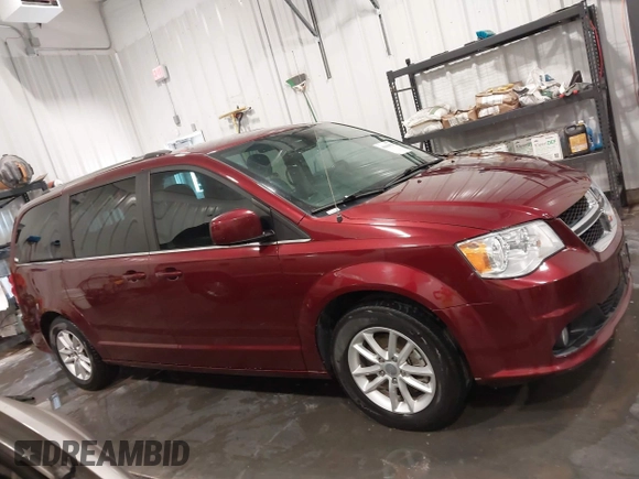 2019 Dodge Grand Caravan SXT with VIN 2C4RDGCG9KR678235, listed as a IAAI auction lot 41864931 with 127,848 mi miles and . Bid and sale history available at DreamBid. Image 13.