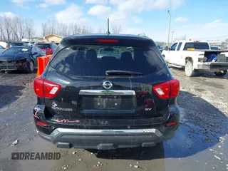 2018 Nissan Pathfinder SL with VIN 5N1DR2MN4JC635002, listed as a IAAI auction lot 41883880 with 97,723 mi miles. Bid and sale history available at carsss.com. Image 16.