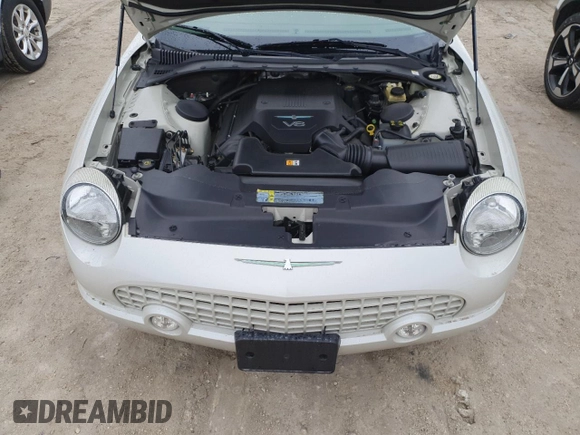 2005 Ford Thunderbird 50th Anniversary with VIN 1FAHP69A95Y108872, listed as a Copart auction lot 75413814 with Not Provided miles and Salvage Title. Bid and sale history available at DreamBid. Image 11.