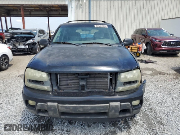 2006 Chevrolet TrailBlazer LS with VIN 1GNES16S666165532, listed as a Copart auction lot 53695985 with 160,155 mi miles and Salvage Title. Bid and sale history available at carsss.com. Image 5.