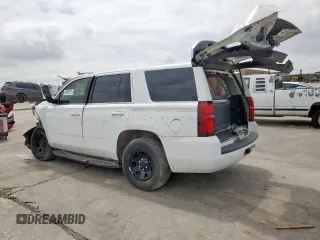 2020 Chevrolet Tahoe Commercial z VIN 1GNLCDEC3LR306163, wystawiony jako Copart lot #54062875 z przebiegiem Nie podano mil oraz Szkoda całkowita • Salvage title. Historia ofert i sprzedaży dostępna na DreamBid. Obrazek 2.