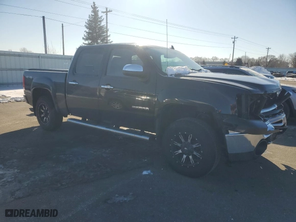 2013 GMC Sierra 1500 SLT with VIN 3GTP2WE7XDG178520, listed as a Copart auction lot 88960775 with 133,535 mi miles and Salvage Title. Bid and sale history available at carsss.com. Image 4.