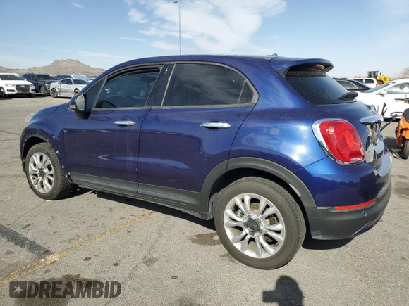 2016 FIAT 500X Easy with VIN ZFBCFXBT0GP335215, listed as a Copart auction lot 51522105 with 73,293 mi miles and Salvage title. Bid and sale history available at DreamBid. Image 2.
