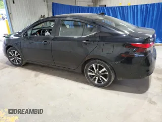 2021 Nissan Versa SV with VIN 3N1CN8EV9ML861593, listed as a Copart auction lot 56629195 with 77,522 mi miles and Salvage title. Bid and sale history available at DreamBid. Image 2.