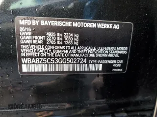 2016 BMW 3 Series GT 328i xDrive with VIN WBA8Z5C53GG502724, listed as a Copart auction lot 77725123 with 100,934 mi miles. Bid and sale history available at carsss.com. Image 12.