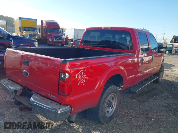 2012 Ford F-250 XL with VIN 1FT7W2B68CEA54678, listed as a IAAI auction lot 40631279 with 160,627 mi miles and . Bid and sale history available at DreamBid. Image 4.