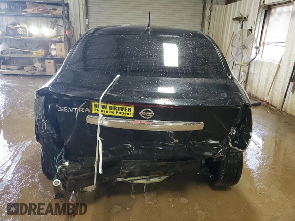 2012 Nissan Sentra S with VIN 3N1AB6AP1CL696410, listed as a Copart auction lot 50416095 with 97,218 mi miles and Salvage Title. Bid and sale history available at DreamBid. Image 6.