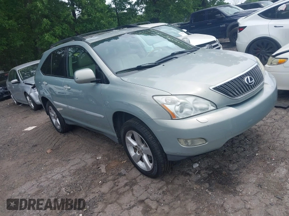 2005 Lexus RX 330 with VIN 2T2HA31U95C067708, listed as a IAAI auction lot 42171798 with 331,020 mi miles. Bid and sale history available at carsss.com. Image 1.