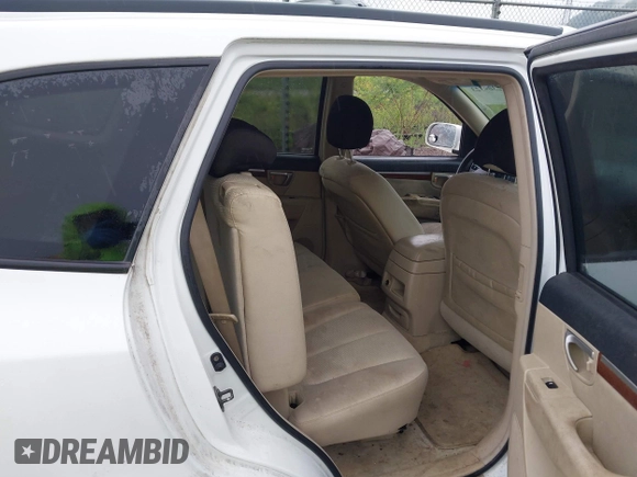 2007 Hyundai Santa Fe SE with VIN 5NMSH73E67H126018, listed as a IAAI auction lot 42309323 with Not provided miles and . Bid and sale history available at DreamBid. Image 8.