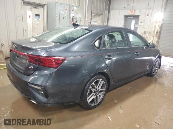 2019 Kia Forte S with VIN 3KPF34ADXKE041806, listed as a Copart auction lot 50256285 with 99,675 mi miles and Salvage Title. Bid and sale history available at carsss.com. Image 3.