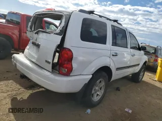 2006 Dodge Durango SLT with VIN 1D4HD48286F104619, listed as a Copart auction lot 77433824 with 221,631 mi miles and Salvage title. Bid and sale history available at DreamBid. Image 3.