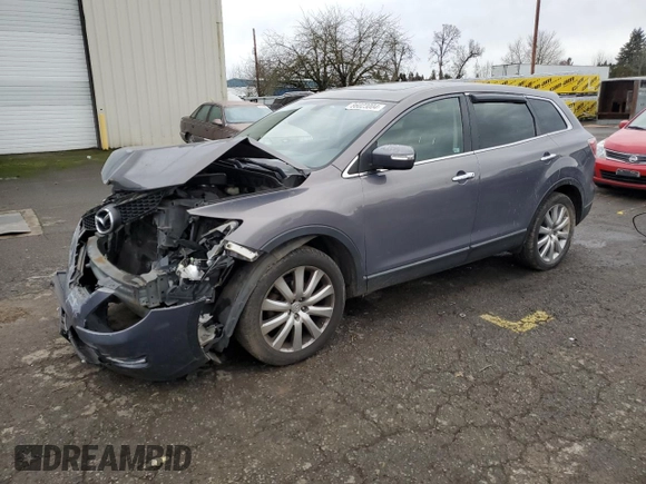 2008 Mazda CX-9 Grand Touring with VIN JM3TB38A180132113, listed as a Copart auction lot 86023004 with 0 mi miles and Salvage Title. Bid and sale history available at carsss.com. Image 1.