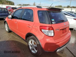 2008 Suzuki SX4 with VIN JS2YB417085100104, listed as a Copart auction lot 82823134 with 194,217 mi miles and Salvage Title. Bid and sale history available at carsss.com. Image 2.