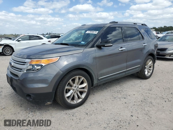2013 Ford Explorer XLT with VIN 1FM5K7D85DGA30483, listed as a Copart auction lot 47809875 with 120,571 mi miles and Salvage Title. Bid and sale history available at DreamBid. Image 1.