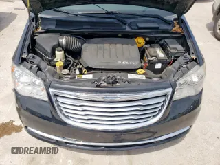 2016 Chrysler Town & Country Touring with VIN 2C4RC1BG2GR212865, listed as a Copart auction lot 53139205 with 215,293 mi miles and Salvage Title. Bid and sale history available at carsss.com. Image 12.