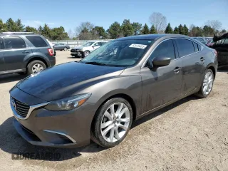 2017 Mazda Mazda6 Touring with VIN JM1GL1V53H1106304, listed as a Copart auction lot 52975405 with 96,914 mi miles and Salvage Title. Bid and sale history available at carsss.com. Image 1.